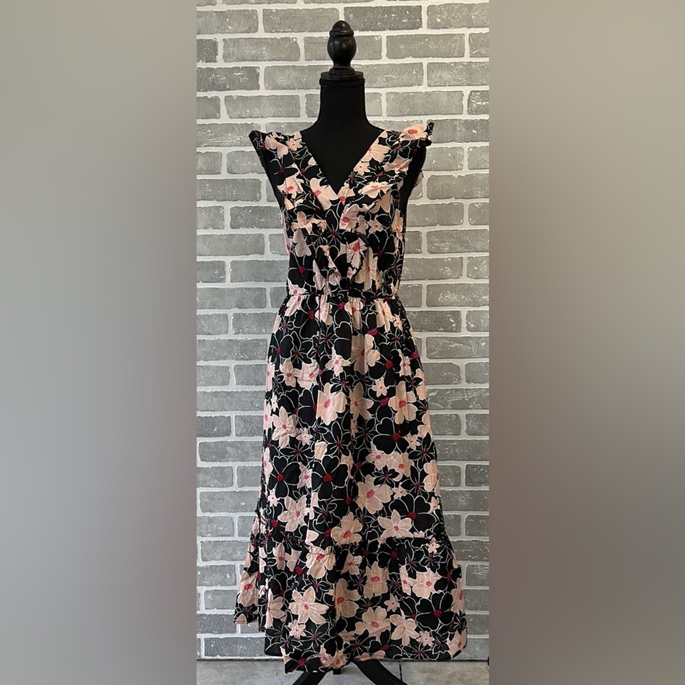 Who What Wear • Ruffle Floral Tribeca Maxi Dress • Women’s size XS